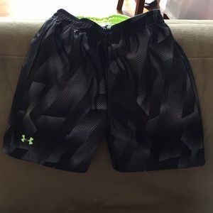 Size 3T reversible under armour shorts